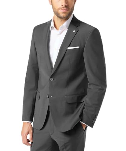 Pierre Cardin Herren 42253-810-14001-2100 Blazer, grau, 114 von Pierre Cardin