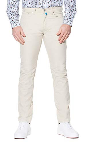 Pierre Cardin Herren 5 Pocket Futureflex Hose, Beige (Beige 27), W30/L34(Herstellergröße: 3034) von Pierre Cardin