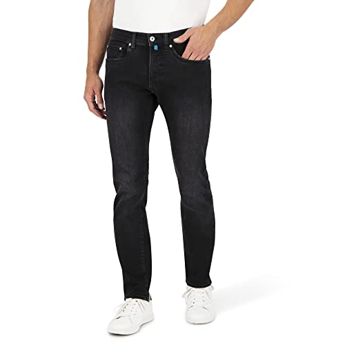 Pierre Cardin Herren 5-Pocket Jeans Antibes | Männer Hose | Slim Fit | Used Washed | Black Black Used 9802 | 40W - 32L Pierre Cardin Herren 5-Pocket Jeans Antibes | Männer Hose | Slim Fit | Used Washed | Black Black Used 9802 | 40W - 32L von Pierre Cardin