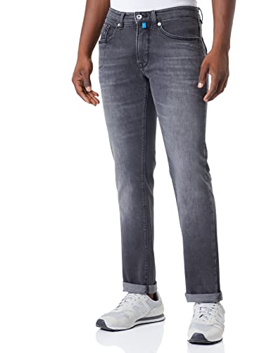 Pierre Cardin Herren Antibes Jeans, Black Fashion, 33W / 30L von Pierre Cardin