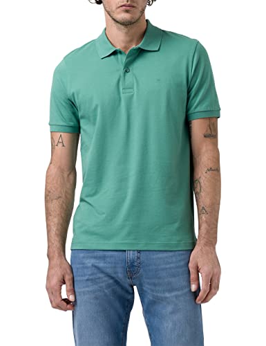 Pierre Cardin Herren Basic Polo Poloshirt, Frosty Spruce, M von Pierre Cardin