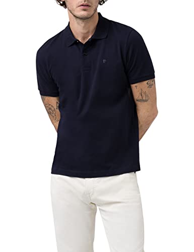 Pierre Cardin Herren Basic Polo Poloshirt, Marine, L von Pierre Cardin