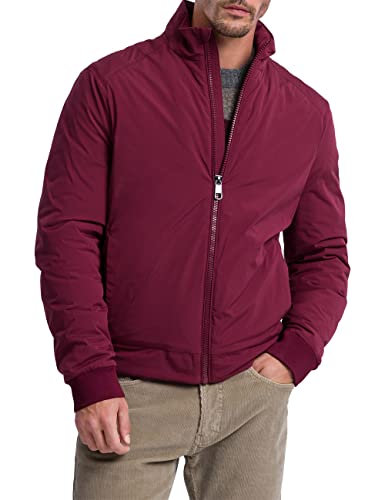 Pierre Cardin Herren Blouson, Tawny Port, 3XL von Pierre Cardin