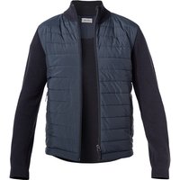 Pierre Cardin Herren Blouson blau Baumwolle unifarben von Pierre Cardin