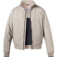 Pierre Cardin Herren Blouson braun Mikrofaser unifarben von Pierre Cardin