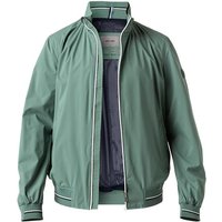 Pierre Cardin Herren Blouson grün Mikrofaser unifarben von Pierre Cardin