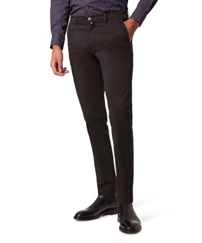 Pierre Cardin Herren Chino PC-Colmar | Männer Hose | Tapered fit | Schwarz 4038 9000 | 32 34 von Pierre Cardin