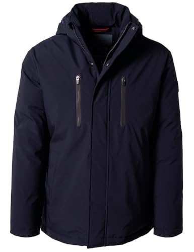 Pierre Cardin Herren Funktionsjacke Jacke | Männer Outdoorjacke | Tennisjacke | Kapuze | Reißverschluss | Modern Fit | Marine 6000 | 3XL von Pierre Cardin