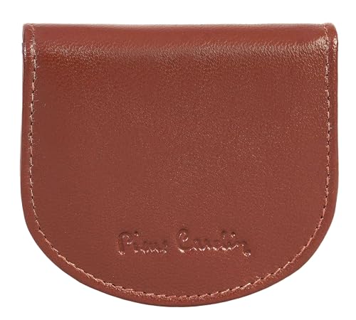 Pierre Cardin Herren-Geldbörse, dünn, Slim, Herren, klein, dünn, Rfid, Geschenk, Geldbörse mit Münzfach, dünn, Geldscheinhalter, Geldbörse für Jungen, Cognac 3 von Pierre Cardin