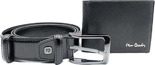 Pierre Cardin Herren Geldbörse aus 100% Naturleder - Mit halben Geldscheinfächern - Ohne Verschluss - Schmaler Stil - RFID - Faltbar - Schwarz - 11 x 9 x 2 cm Pierre Cardin Herren Geldbörse aus 100% Naturleder - Mit halben Geldscheinfächern - Ohne Verschluss - Schmaler Stil - RFID - Faltbar - Schwarz - 11 x 9 x 2 cm von Pierre Cardin