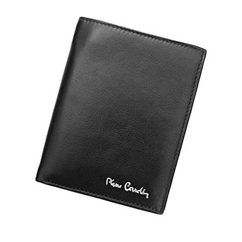 Pierre Cardin Herren-Geldbörse mit RFID-Stop aus 100% Naturleder 10,5X 12,7X 2,5 cm Für bis zu 10 Karten 2 Scheinfächer 1 Münzfach Gefaltet Farbe Schwarz Pierre Cardin Herren-Geldbörse mit RFID-Stop aus 100% Naturleder 10,5X 12,7X 2,5 cm Für bis zu 10 Karten 2 Scheinfächer 1 Münzfach Gefaltet Farbe Schwarz von Pierre Cardin