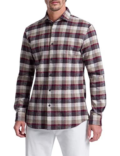 Pierre Cardin Herren Hemd, Tawny Port, 3XL von Pierre Cardin