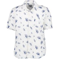 Pierre Cardin Herren Kurzarmhemd weiß gemustert Comfort Fit Pierre Cardin Herren Kurzarmhemd weiß gemustert Comfort Fit von Pierre Cardin