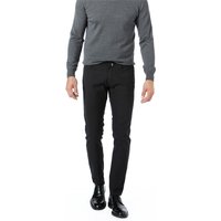 Pierre Cardin Herren Hose schwarz Baumwolle von Pierre Cardin