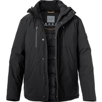 Pierre Cardin Herren Jacke schwarz Mikrofaser unifarben von Pierre Cardin