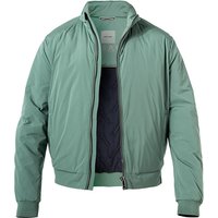 Pierre Cardin Herren Blouson grün Mikrofaser unifarben von Pierre Cardin