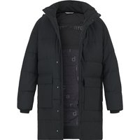 Pierre Cardin Herren Parka schwarz Mikrofaser unifarben von Pierre Cardin