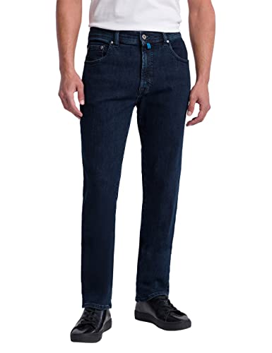 Pierre Cardin Herren Jeans Dijon | Männer Hose | Comfort Fit | Dark Blue Stonewash Washed | Dark Blue Stonewash 7724 6811 | 44W - 34L von Pierre Cardin