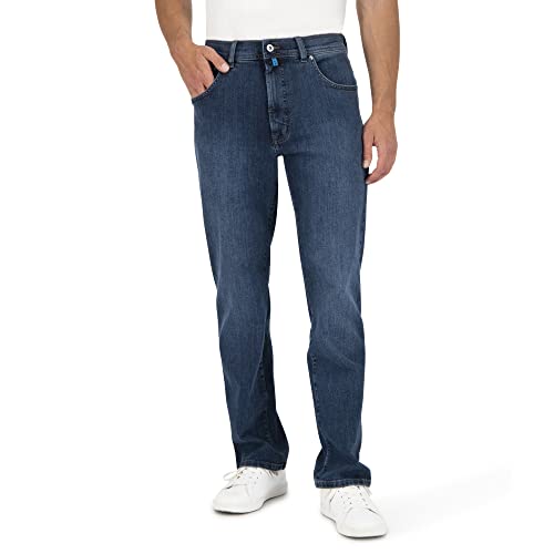 Pierre Cardin Herren Jeans Dijon | Männer Hose | Comfort Fit | Dark Blue Used Washed | Dark Blue Used 7001 6812 | 42W - 30L von Pierre Cardin