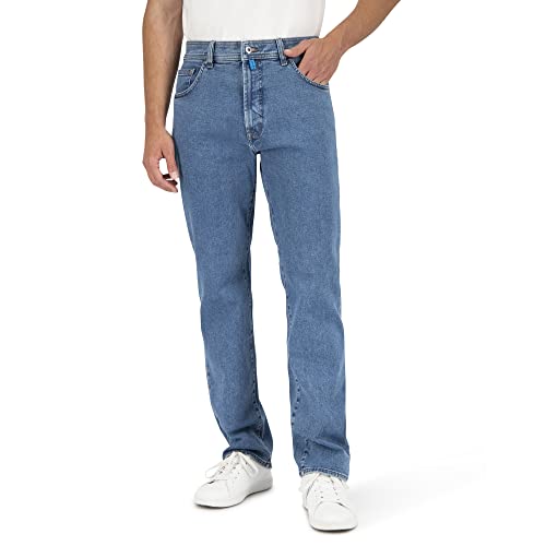 Pierre Cardin Herren Jeans Dijon | Männer Hose | Comfort Fit | Dark Blue Used Washed | Dark Blue Used 7002 6812 | 36W - 32L von Pierre Cardin
