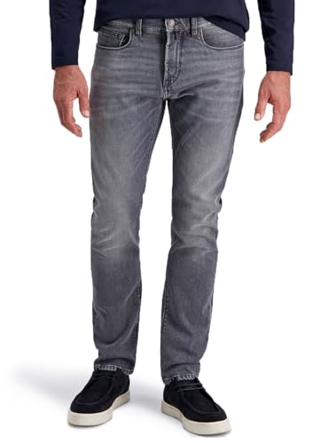Pierre Cardin Herren Jeans Lyon Legacy | Männer Hose | Tapered Fit | Fashion Washed | 7742.9845 Stone Grey Used Whisker von Pierre Cardin