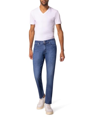 Pierre Cardin Herren Jeans Lyon Tapered | Männer Hose | Tapered Fit | Dark Blue Used Buffies Washed | Dark Blue Used Buffies 7759 6814 | 33W - 30L von Pierre Cardin