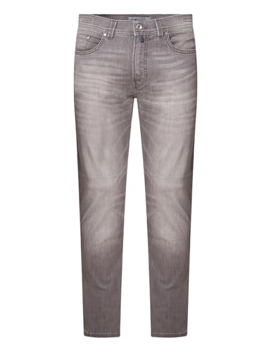 Pierre Cardin Herren Jeans Lyon Tapered | Männer Hose | Tapered Fit | Grey Used Whisker Washed | Grey Used Whisker 7761 9835 | 33W - 32L von Pierre Cardin