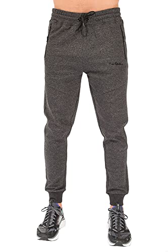 Pierre Cardin Herren-Jogginghose, black marl, M Schlank von Pierre Cardin