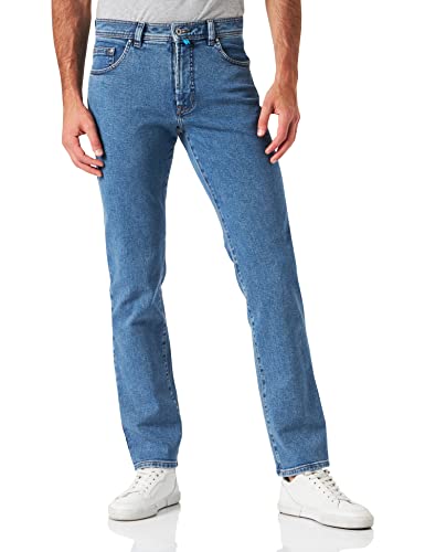 Pierre Cardin Herren DIJON Loose Fit Jeans, Blau (Natural Indigo 01), 40W / 30L von Pierre Cardin