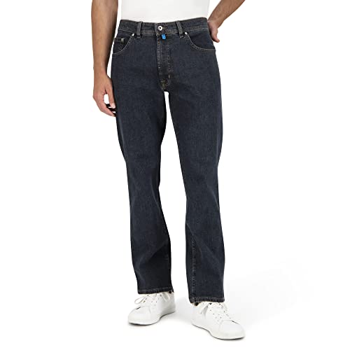 Pierre Cardin Herren Jeans Dijon | Männer Hose | Comfort Fit | Dark Blue Stonewash Washed | Dark Blue Stonewash 7003 6811 | 30W - 32L von Pierre Cardin