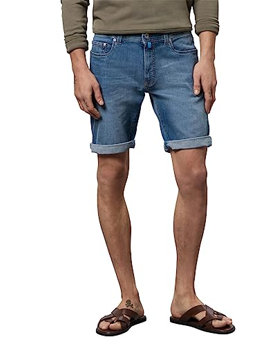 Pierre Cardin Herren Lyon Bermuda Jeans Shorts, Blue Fashion, 31W EU von Pierre Cardin