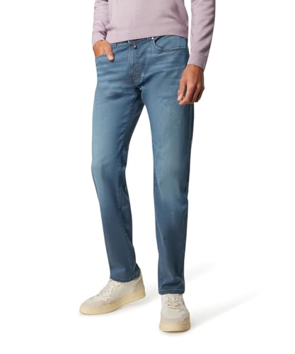 Pierre Cardin Herren Lyon Tapered Futureflex Strech Coloured Denim Jeans, 8152.6828 Aqua Blue von Pierre Cardin