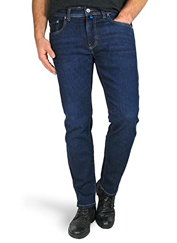 Pierre Cardin Herren Lyon Tapered Futureflex Strech Denim Jeans, Dark Blue Used Buffies von Pierre Cardin