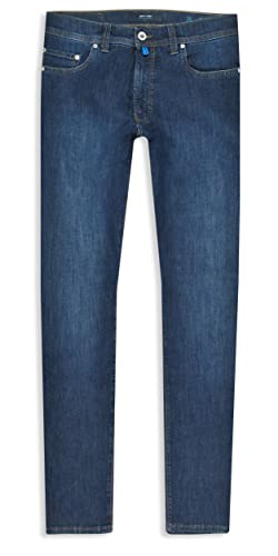 Pierre Cardin Straight Jeans für Herren, Dunkelblau abgenutzt, 38W x 36L von Pierre Cardin