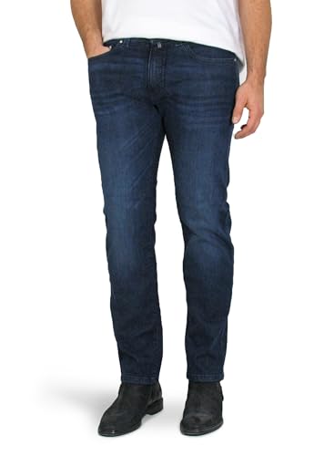 Pierre Cardin Herren Straight Jeans, Season Dark Blue Buffies, 38 W / 34 L von Pierre Cardin