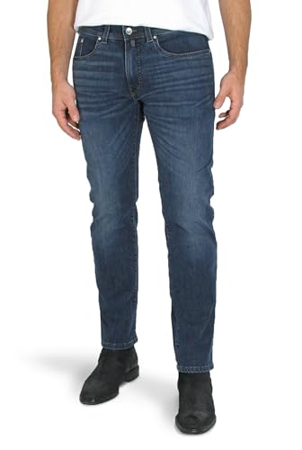 Pierre Cardin Herren Lyon Tapered Futureflex Strech Denim Jeans, Vintage Dark Blue Used von Pierre Cardin