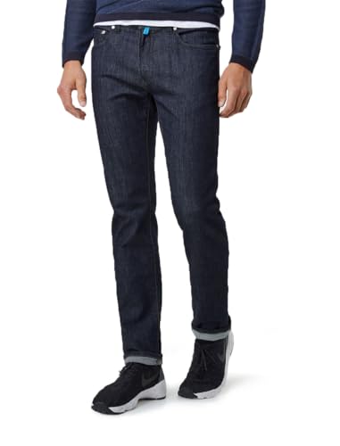 Pierre Cardin Herren Lyon Tapered Futureflex Strech Denim Jeans, raw Dark Blue Rinsed von Pierre Cardin