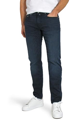Pierre Cardin Lyon Tapered Futureflex Stretch Denim Jeans Herren, Dunkelblau, 35W x 32L von Pierre Cardin