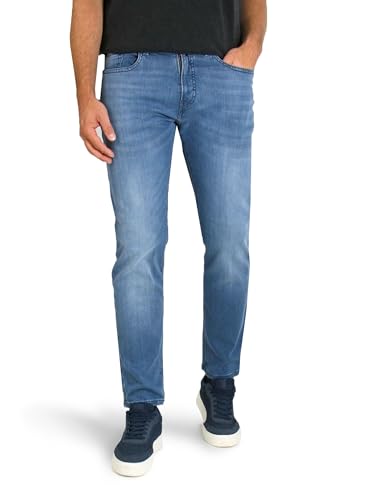 Pierre Cardin Herren Lyon Tapered Stretch Denim Jeans, 8160.6844 Light Blue Used Buffies von Pierre Cardin