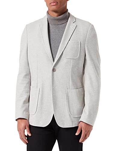 Pierre Cardin Herren Olson Lässiger Business-Blazer, Grau, 48 von Pierre Cardin