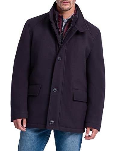 Pierre Cardin Herren Overshirt Jacke, Marine, 5XL von Pierre Cardin