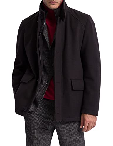 Pierre Cardin Herren Overshirt Jacke, Meteorite, 5XL von Pierre Cardin