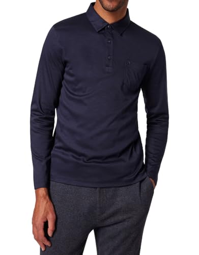 Pierre Cardin Herren Polo-Shirt Langarm 1/1 PoloKN mercerisiert | Männer Polo-Hemd | Modern Fit | Dunkelblau 3055 6323 von Pierre Cardin