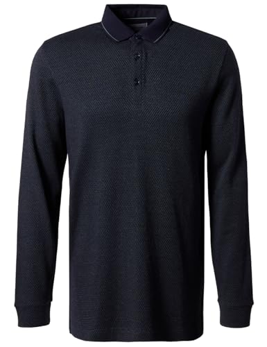 Pierre Cardin Herren Polo-Shirt Langarm Polo Longsleeve | Männer Polo-Hemd | 3 Knopf | Modern Fit | Dark Forest 5222 | M von Pierre Cardin