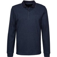 Pierre Cardin Herren Polo-Shirt blau Baumwoll-Jersey von Pierre Cardin