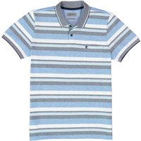 Pierre Cardin Herren Polo-Shirt blau Baumwoll-Piqué von Pierre Cardin