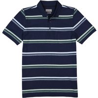 Pierre Cardin Herren Polo-Shirt blau Baumwoll-Piqué von Pierre Cardin