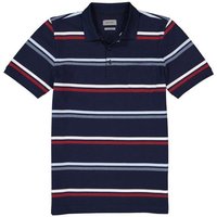 Pierre Cardin Herren Polo-Shirt blau Baumwoll-Piqué von Pierre Cardin