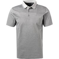 Pierre Cardin Herren Polo-Shirt grau Baumwoll-Jersey von Pierre Cardin