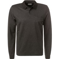 Pierre Cardin Herren Polo-Shirt grau Baumwoll-Jersey von Pierre Cardin